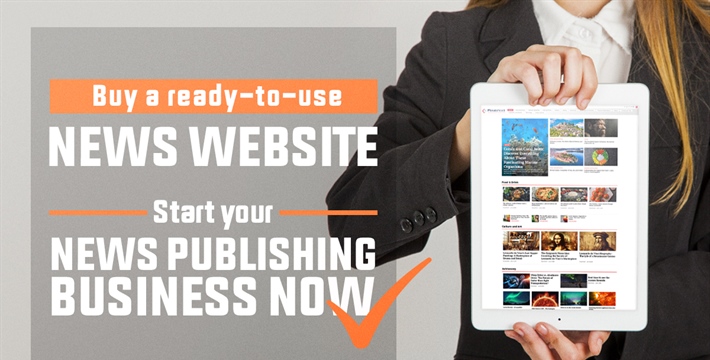 Buy a ready-to-use news portal for just $1990