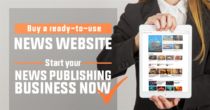 Buy a ready-to-use news portal for just $1990